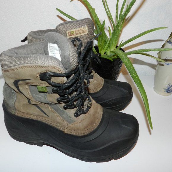 RUGGED OUTBACK- Men's Snow Winter / Hiking Boots- Size-8 - Picture 7 of 8